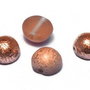 Dome, 10x6 mm, Crystal Etched Sunset - 00030-27187
