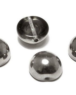 Dome, 10x6 mm, Crystal Chrome - 00030-27401