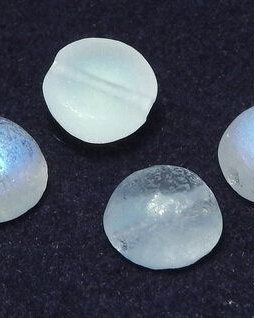 Dome, 10x6 mm, Crystal Etched AB - 00030-28781