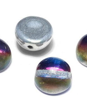 Dome, 10x6 mm, Crystal Volcano - 00030-29942