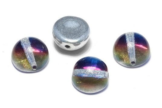 Dome, 10x6 mm, Crystal Volcano - 00030-29942