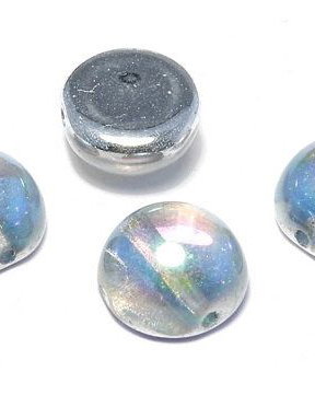 Dome, 10x6 mm, Crystal Silver Rainbow - 00030-98530