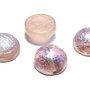 Dome, 10x6 mm, Crystal Etched Brown Rainbow - 00030-98582R
