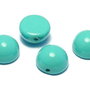 Dome, 10x6 mm, Turquoise Blue - 48655
