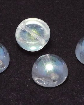 Dome, 10x6 mm, Crystal AB - 00030-28701