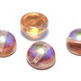 Dome, 10x6 mm, Crystal Orange Rainbow - 00030-98535