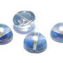 Dome, 10x6 mm, Crystal Blue Rainbow - 00030-98538