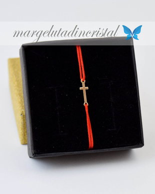 Bratara Cruciulita - Aur 14k