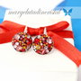 Cercei Swarovski - Multicolor Chaton / All Siam
