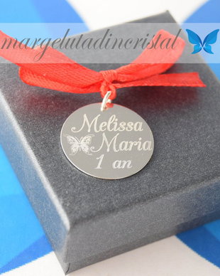 Banut Mot/Botez/Ruperea Turtei Argint 925 2,2 cm