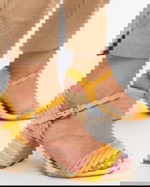 Sandale Alivia Galbene