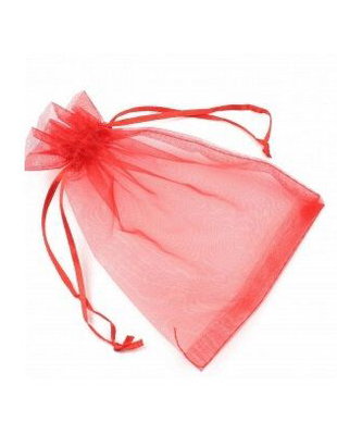 LAE31 - saculet organza rosu