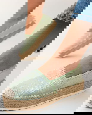 Espadrile Kavan Verzi
