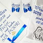 SET Mireasă (3 piese) halat din satin lycrat+papuci+ prosop mire