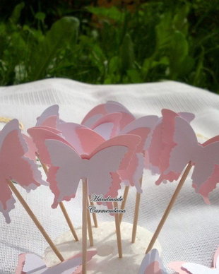 Fluturi decorativi- cake toppers