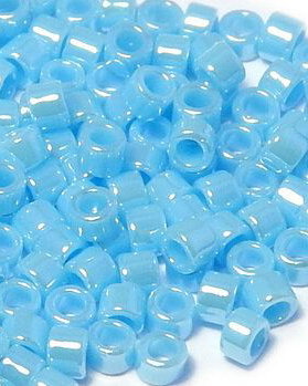 Margele TOHO-Treasure, 11/0, Opaque-Lustered Baby Blue - 124B