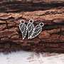 Charm aripa decupata 18x7mm  SALAK-T 120