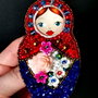 Brosa - Papusica Matryoshka Patioka