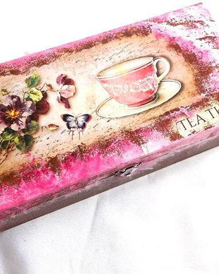 Cutie lemn decorata 36170