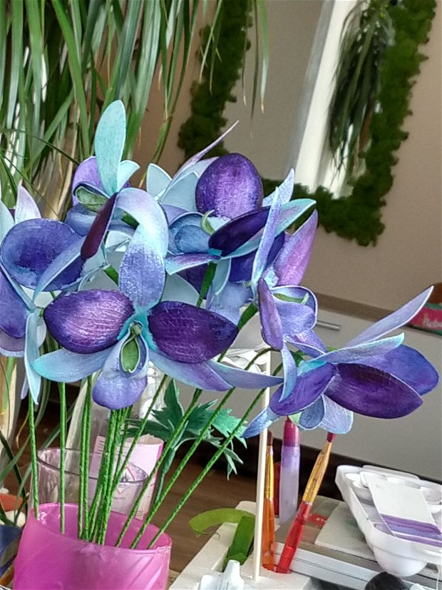 Orhidee imperiale blue pt decor,buchete