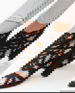 Sandale Soldier Negre