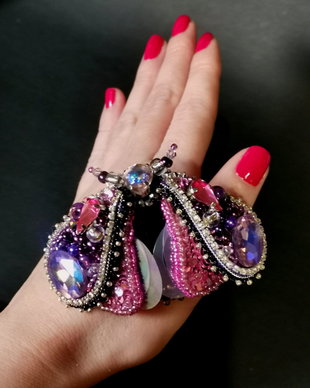 VANDUT Brosa-Purple Butterfly