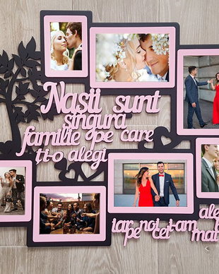 Tablou foto de perete personalizat Cadou Nasi
