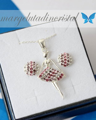 Set Swarovski / Balerina / Dansatoare