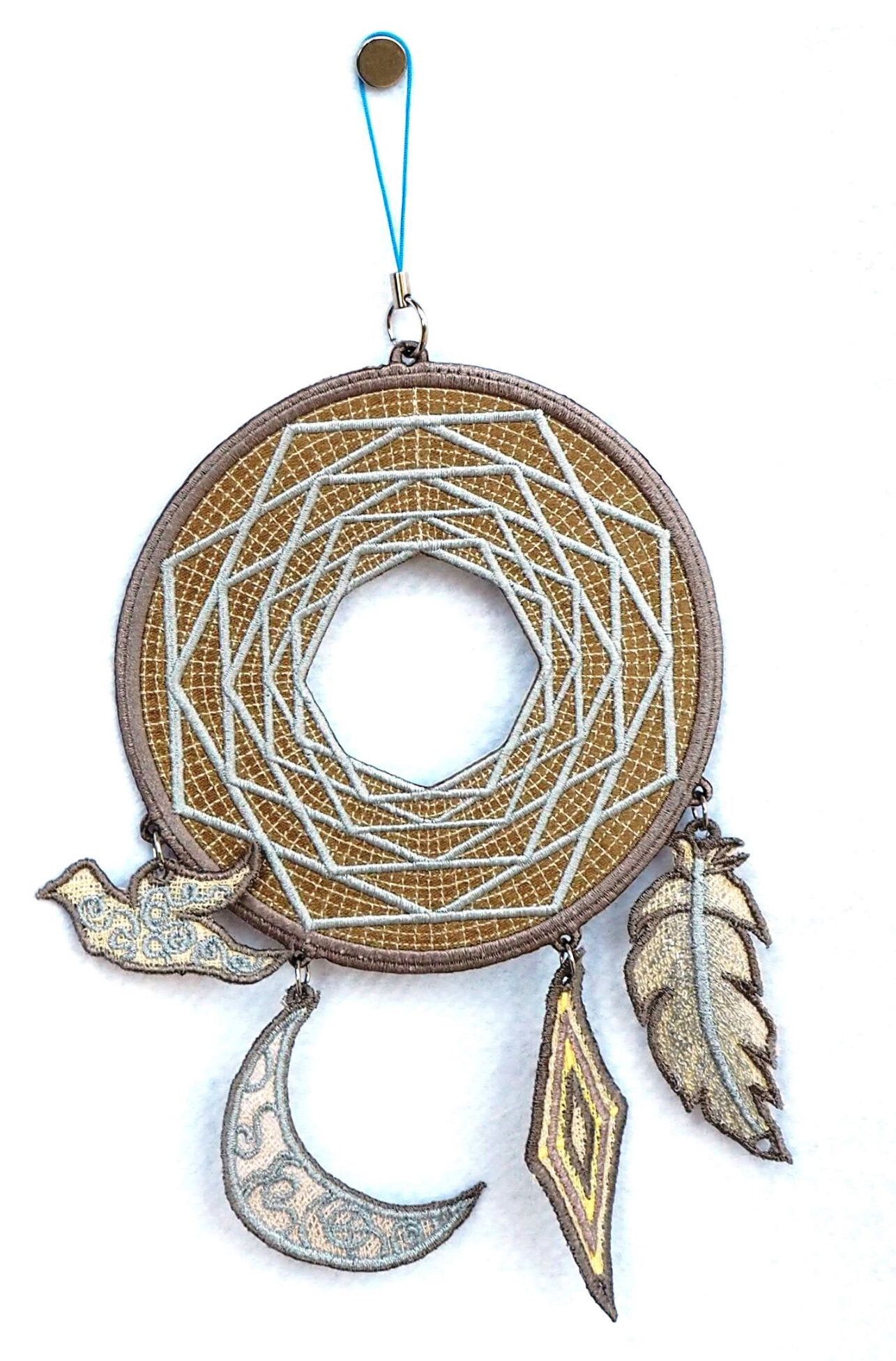 Dreamcatcher prinzator de vise brodat  Breslo