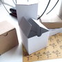 Cutie carton alb  - [ 20 buc] - cub -  [8 x 8 x 8 cm]