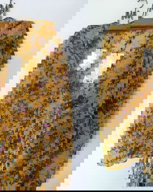 MANGO bluza voal floral