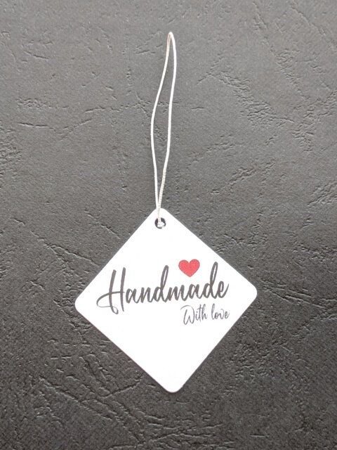 LE11 - etichete model "Handmade with love"