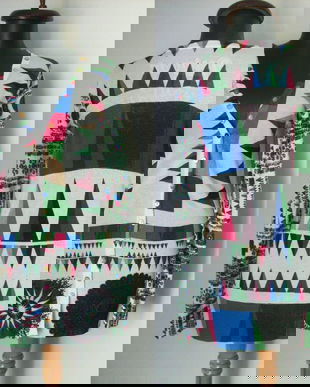 DESIGUAL CARDIGAN JERSE GRAFIC