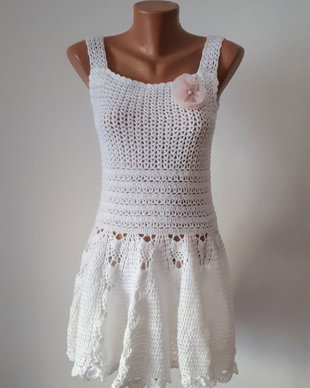 Rochie crosetata S