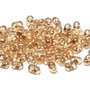 Margele Peanut (Farfalle), 2x4 mm, Crystal Red Luster - 00030-14495