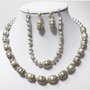 SET-PERLE GRI-DESCHIS SWAROVSKI