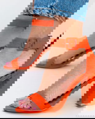 Sandale Semuel Portocalii