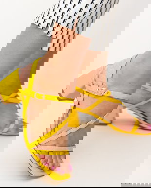 Sandale Flutus Galbene