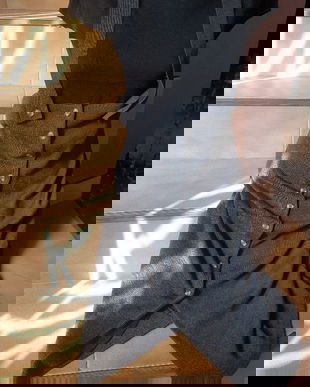 FUSTA /SARAFAN LANA MERINO MARIME M ITALIA