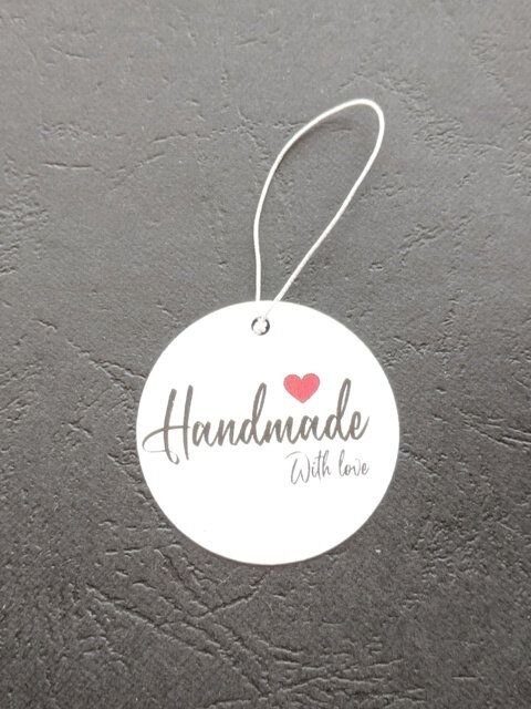 LE33 - etichete model "Handmade with love"