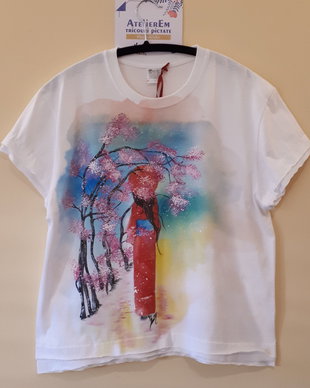 Tricou pictat L