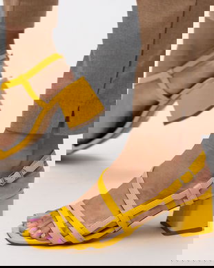 Sandale Olmer Galbene