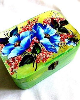Cutie lemn decorata 35731