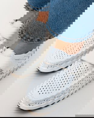 Pantofi Casual Bozta Albi