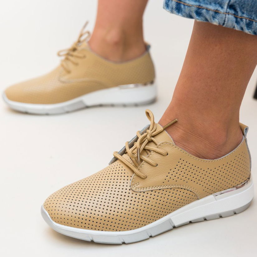 Pantofi Casual Albert Bej