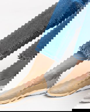 Pantofi Casual Pufine Bej