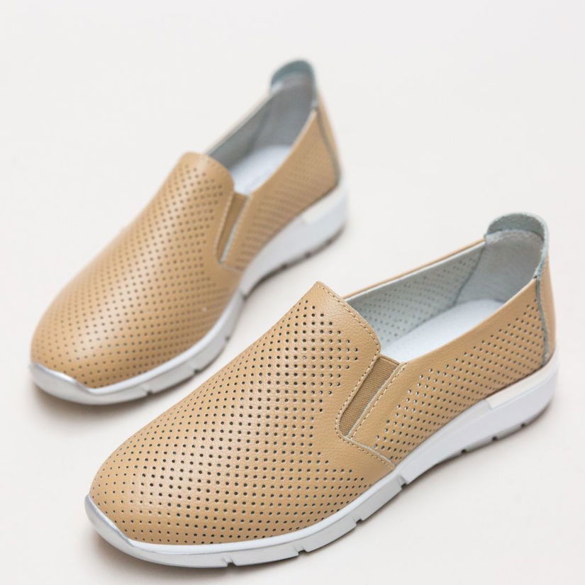 Pantofi Casual Pufine Bej