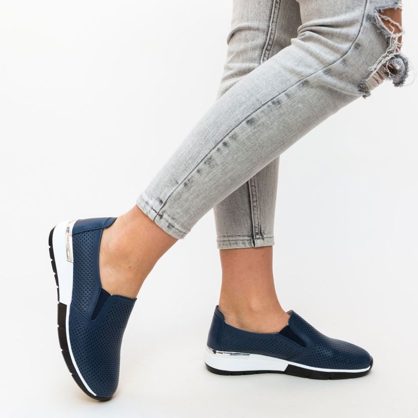 Pantofi Casual Pufine Bleumarin