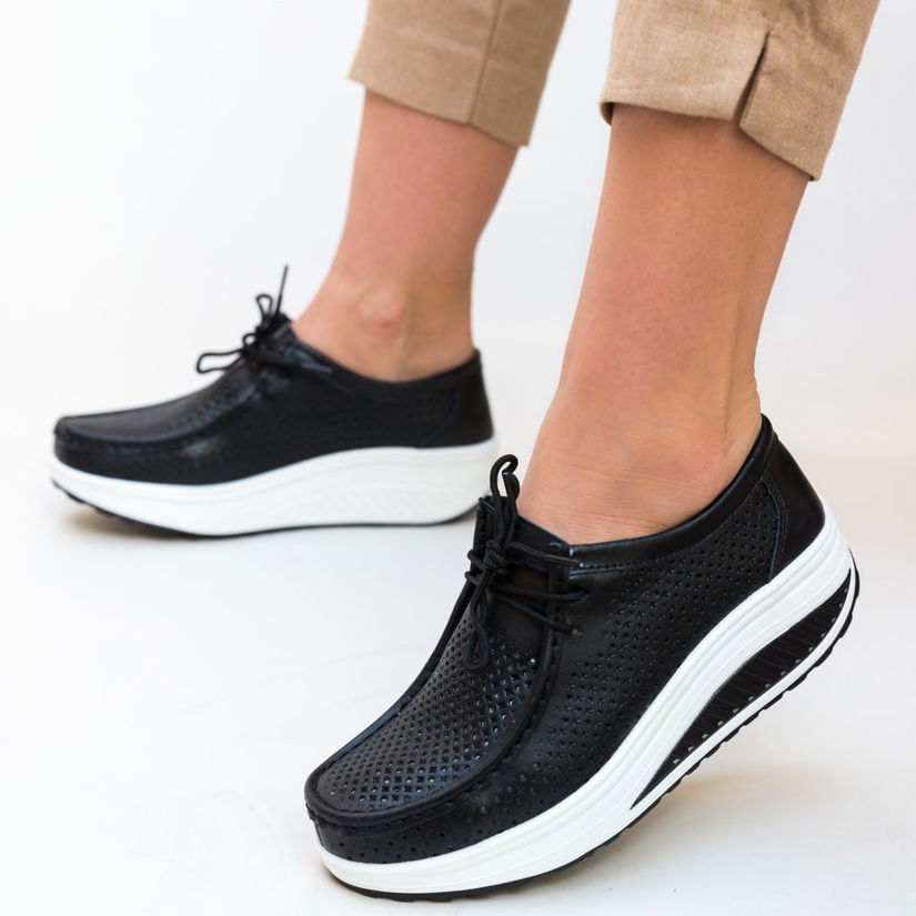 Pantofi Casual Baroco Negri