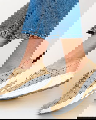 Pantofi Casual Baroco Bej